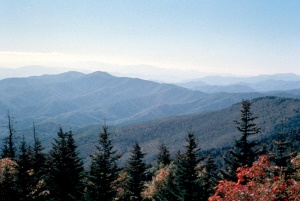 uitzicht over de Great Smokey Mountains | Great Smokey Mountains NP